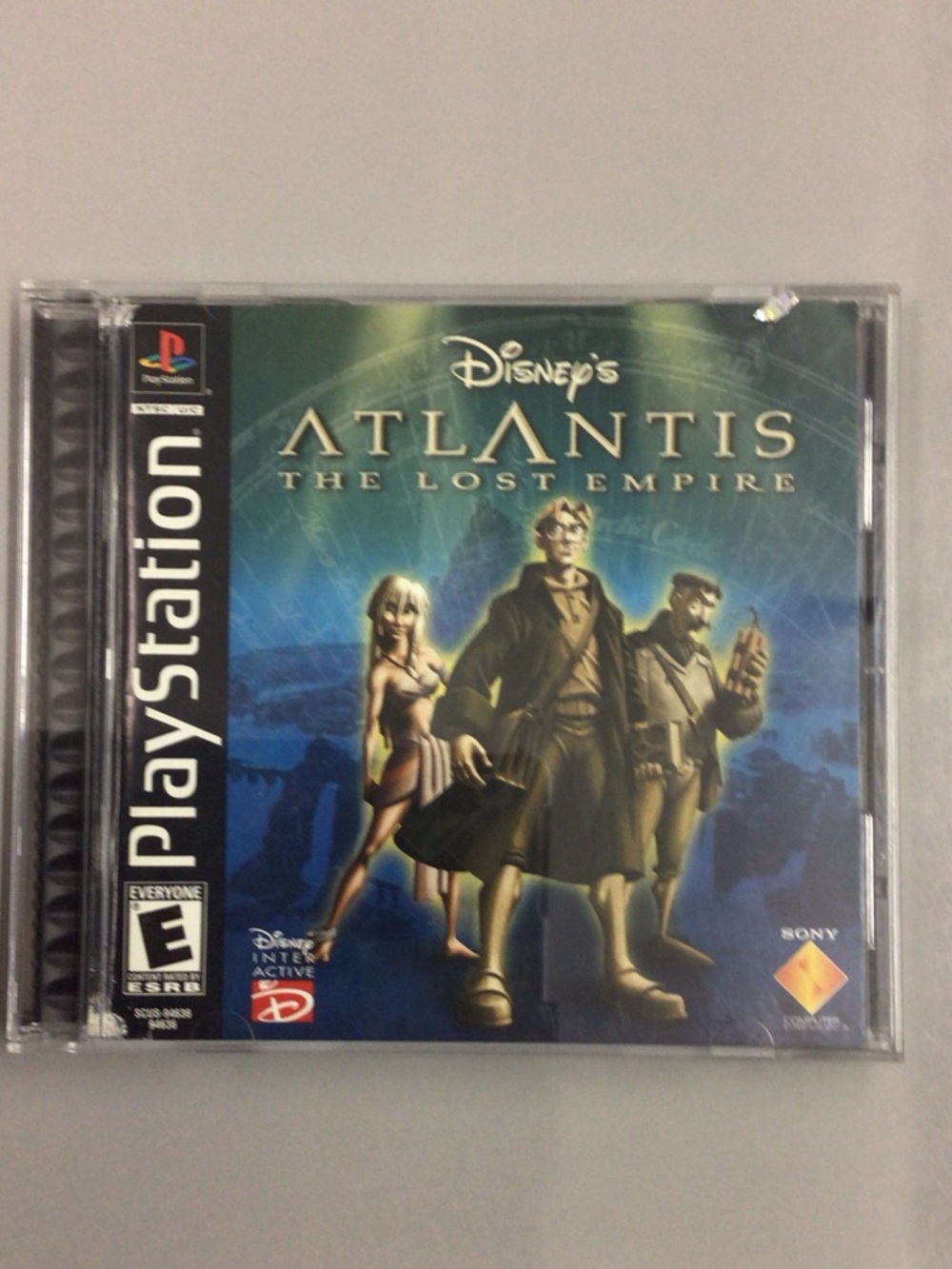 Sony PlayStation Atlantis: The Lost Empire (green, blue)